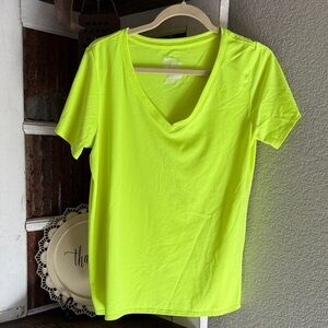 Nike Neon  V-Neck Women's Tee